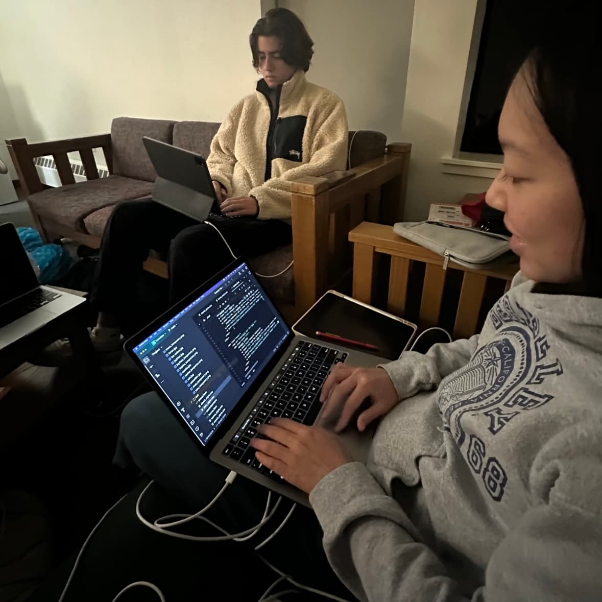 Brewista team member working during week 3