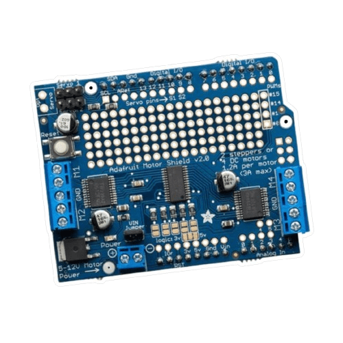 Motor shield used to power Brewista pumps